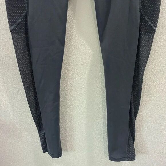 Victoria Sport Knockout Blue Gray Mesh Athletic Leggings Size M - Picture 5 of 13
